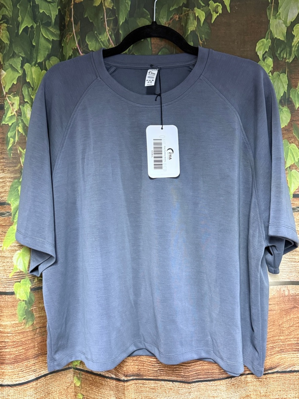 🆕ZYIA Women’s Grey Solstice T-Shirt